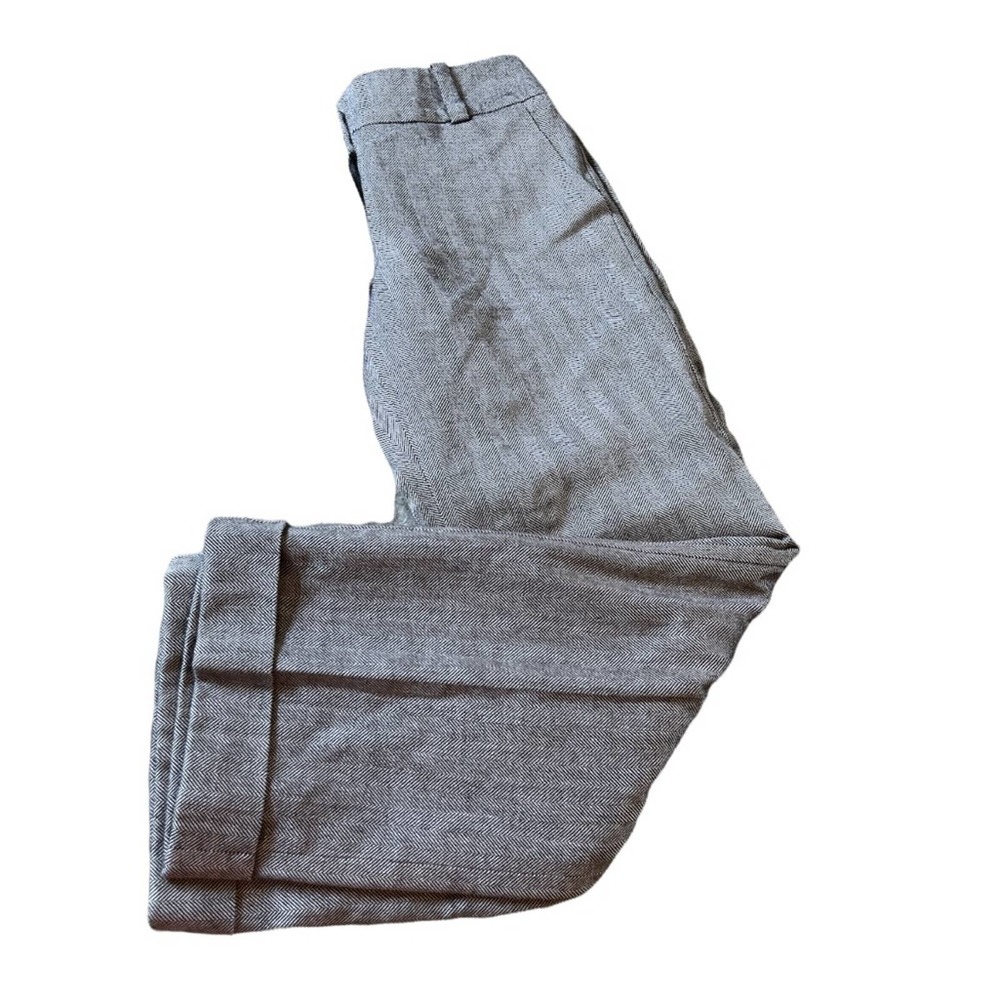 Talbots Wool Blend Herringbone Cuffed Trousers - image 1